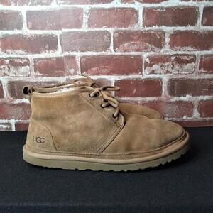 UGG Neumel Chukka Boots Mens Size 13 Chesnut Sude Winter Boot